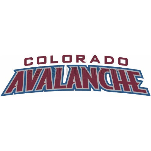 Colorado Avalanche T-shirts Iron On Transfers N116